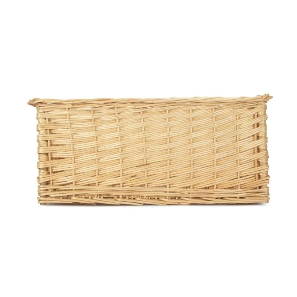 image 1 of Wicker Medium Kitchen Storage Basket | Brown | Brown