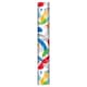 image 2 of Colourful Brush Stroke Gift Wrapping Paper Roll 3m Multi
