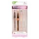 image 1 of Brushworks 4 Piece Combination Tweezer Set - Gold