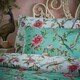 image 3 of furn. Vintage Chinoiserie Floral Exotic Super King Duvet Cover Set