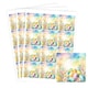 image 1 of Easter Eggs Square Stickers 65mm - Sheet of 12