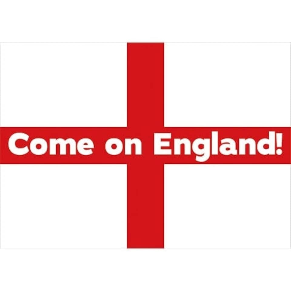 A3 Come on England Party Sign Decoration 42cm x 30cm