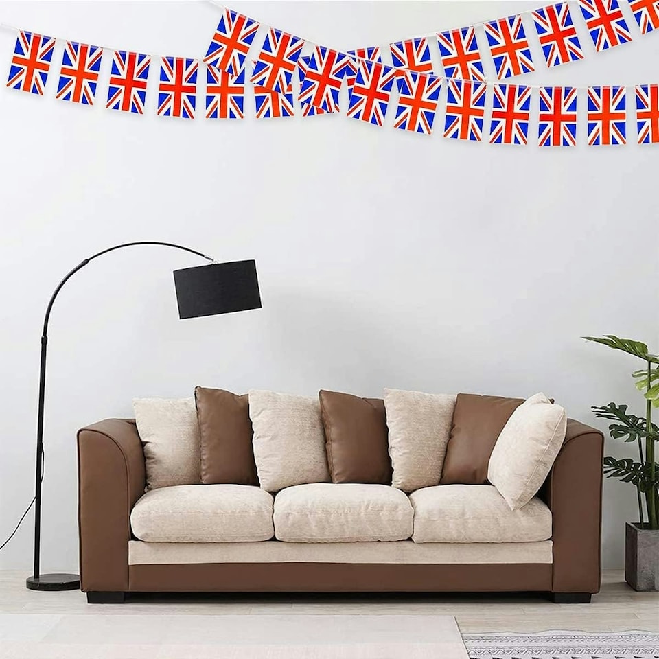 image 1 of Union Jack Flags Bunting 10 Meter