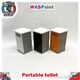 image 2 of Portable Toilet Black Slot Car Track Scenery x 1 1:32 Scale Wasp P
