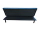 image 5 of The Tivona 2 Seater Sofa Bed in Grey, Silver or Navy | Blue | One Size