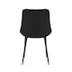 image 3 of SONARA Modern Set of 4 Velvet Dining Chairs with Ergonomic Upholstered Seat