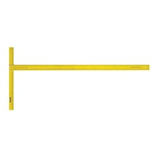 Stanley Hand Tools Metric Drywall T-square 1220mm (4ft) - Multi Colour - One Size