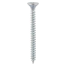 Timco - Solo Chipboard & Woodscrews - PZ - Double Countersunk - Zinc (Size 3.5 x 15 - 200 Pieces)