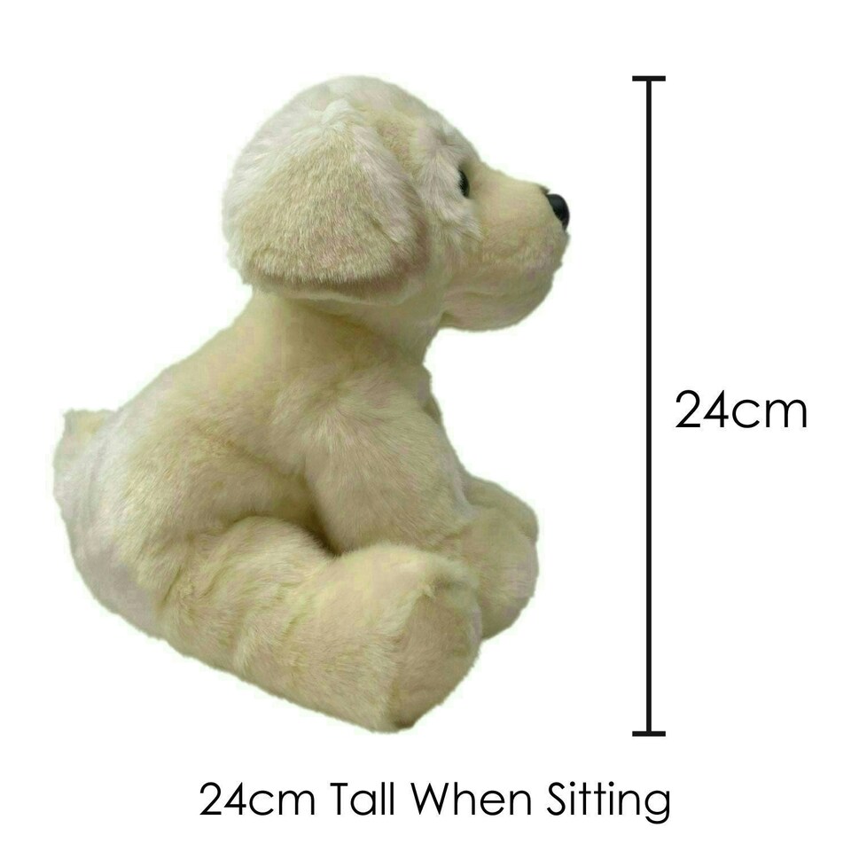 image 1 of Golden Labrador 30cm Plush Lifelike Toy - Natural World Collection