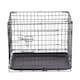 image 5 of Oypla 24" Folding Metal Dog Cage Puppy Transport Crate Pet Carrier