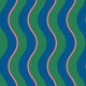 image 4 of Envy Making Waves Neon Nights Blue Stripe Wallpaper Green | Green