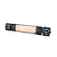 image 1 of BHS 2000W Wall Radiant Heater with Speaker, Black