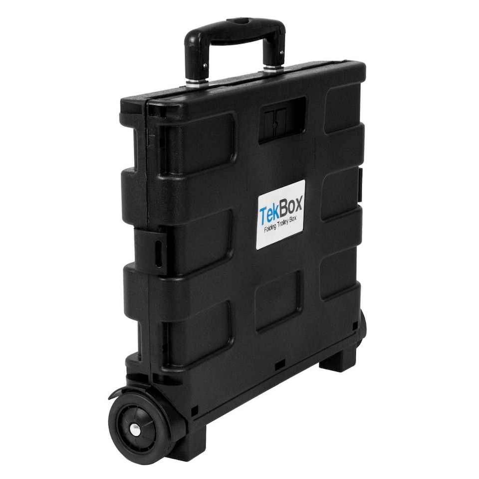 image 1 of Tekbox Folding Shopping Trolley Box