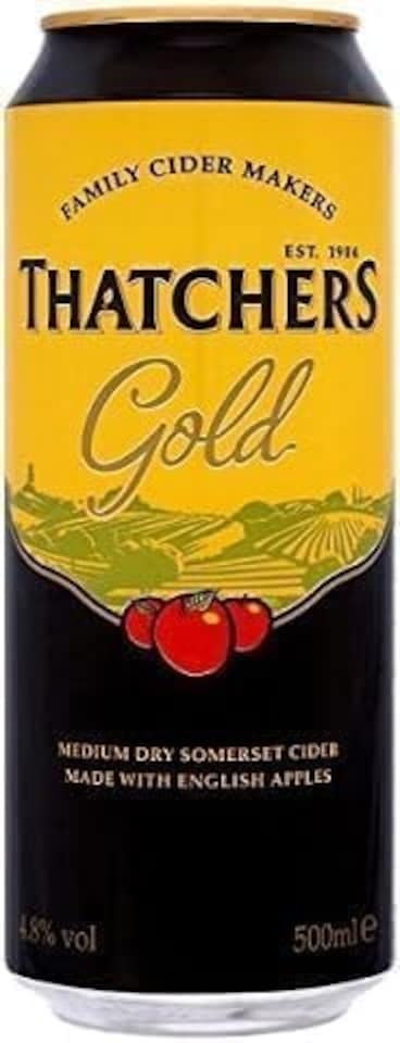 image 1 of Thatchers Gold Somerset Cider 24 x 500ml