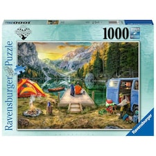 Ravensburger Wanderlust Calm Campsite 1000 Piece Puzzle