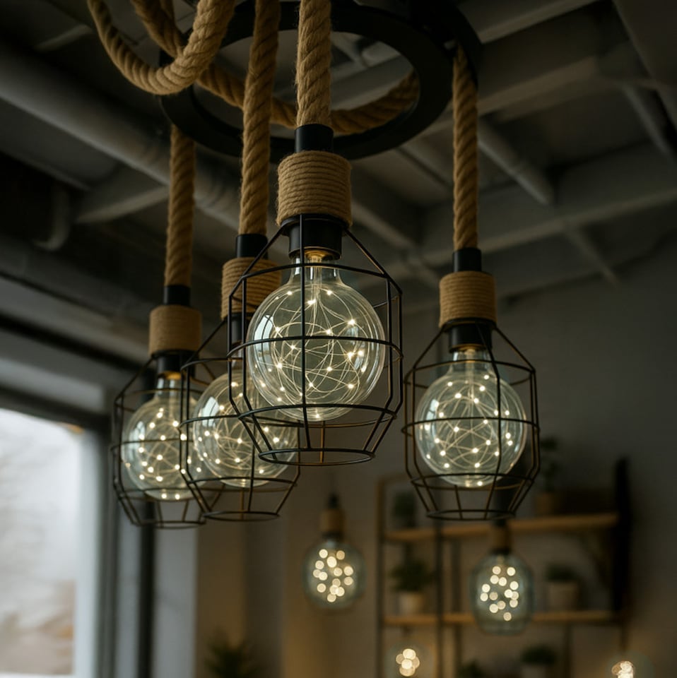 image 1 of BELL Lighting E27 LED Globe Fairy Bulb Decorative Light | White | Natural White - 4000k | 1