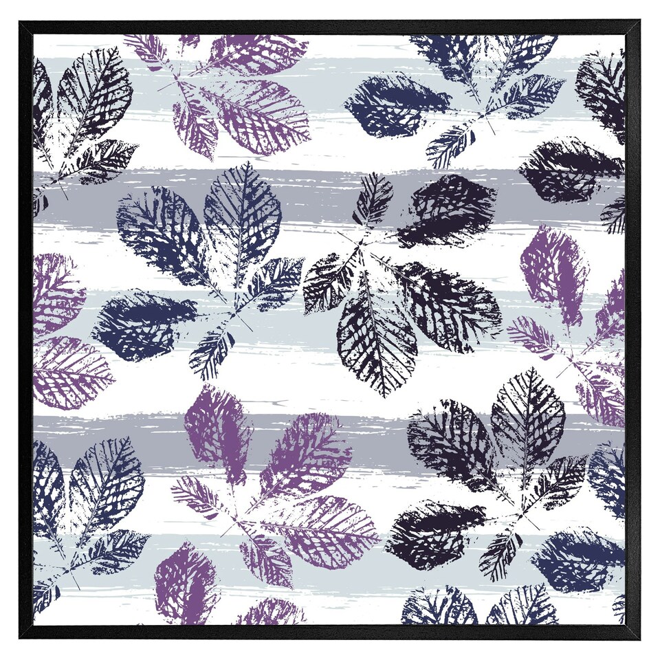 image 1 of Imprint of plant (Picutre Frame) Grey | XL