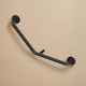 image 4 of COSMIC Grab rail 49cm, Elbow shape, Matt Black up to 150kg, ARCHITECT Collection