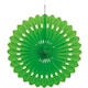 image 1 of Green Hanging Decorative Honeycomb Fan 40cm