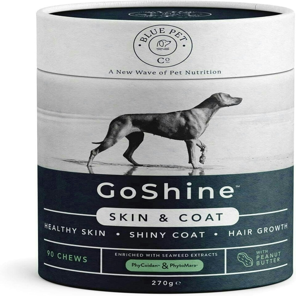 Blue Pet GoShine Skin & Coat Supplement Peanut Butter 270g 90 pieces