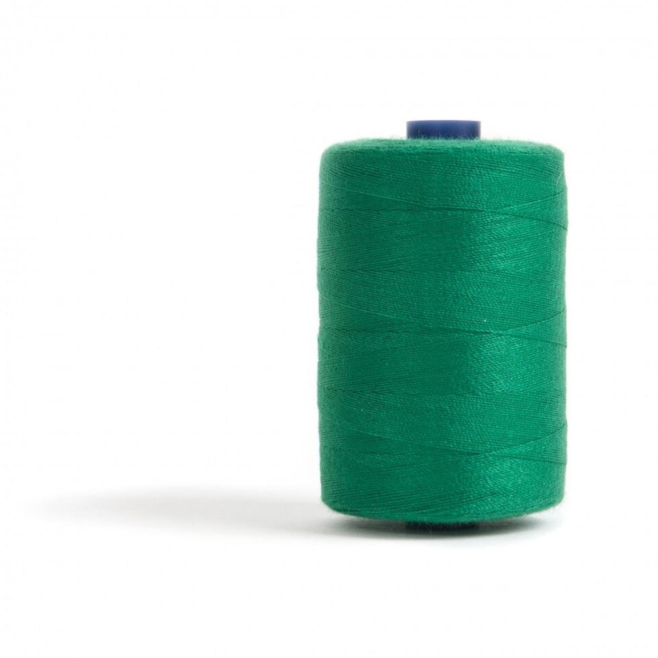 Hemline Emerald Polyester Sewing Thread (Value Pack) For Dressmaking - per pack of 5