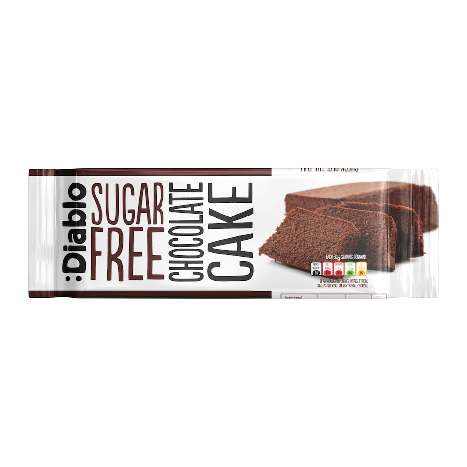 image 1 of Diablo Sugar Free Chocolate Cake 200g