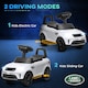 image 3 of AIYAPLAY Land Rover Licensed Kids Ride On Car, Sliding Car, White