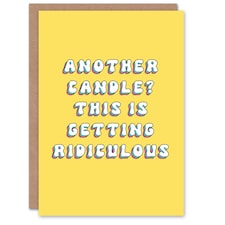 Another Candle Getting Ridiculous Fun Her Funny Birthday Card