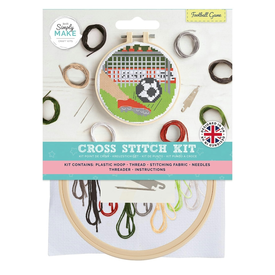 Cross Stitch Kit - Football Game