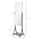 image 7 of HOMCOM Freestanding Full Length Mirror Adjustable Full Body Mirror w/ Shelf