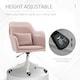 image 4 of Vinsetto Office Chair with Rechargeable Vibration Massage Lumbar Pillow, Wheels