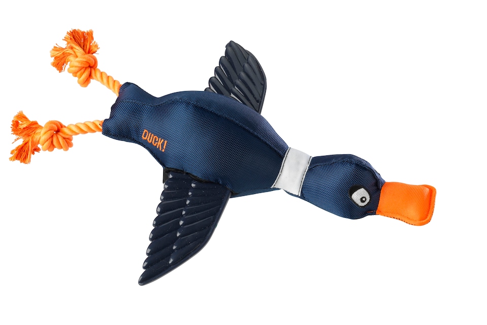 Navy Duck Thrower with TPR wings
