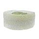 image 2 of White Close Stitched Polishing Buffing Mop 4" x 1.5" 3 Row With Compound 250g