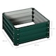 image 7 of Outsunny Set of 2 Raised Garden Bed Galvanised Planter Box Easy Setup Dark Grey