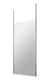 image 1 of Balterley Ellerton Contemporary Bathroom 8mm Glass Profile Wetroom Screen with Ceiling Posts, Chrome Finish, 1950 x 898 x 14mm