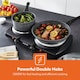 image 3 of GEEPAS Double Ceramic Hot Plate 2000W, Black