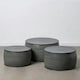 image 1 of Side table 66 x 66 x 34,5 cm Black Aluminium (3 Units) N/A