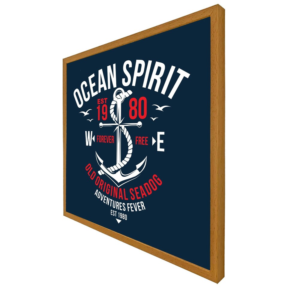 image 1 of Ocean spirit (Picutre Frame) Brown | L
