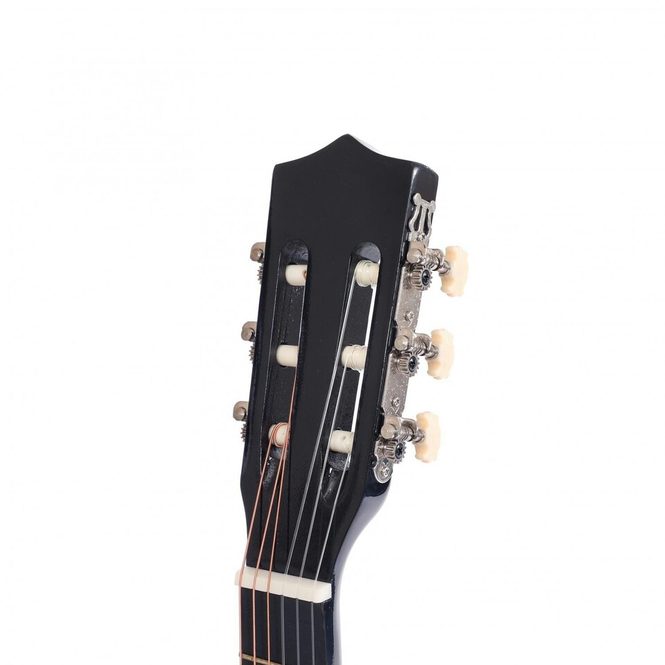 image 1 of Oypla Black 34" Half Size 1/2 6 String Classical Acoustic Guitar Black