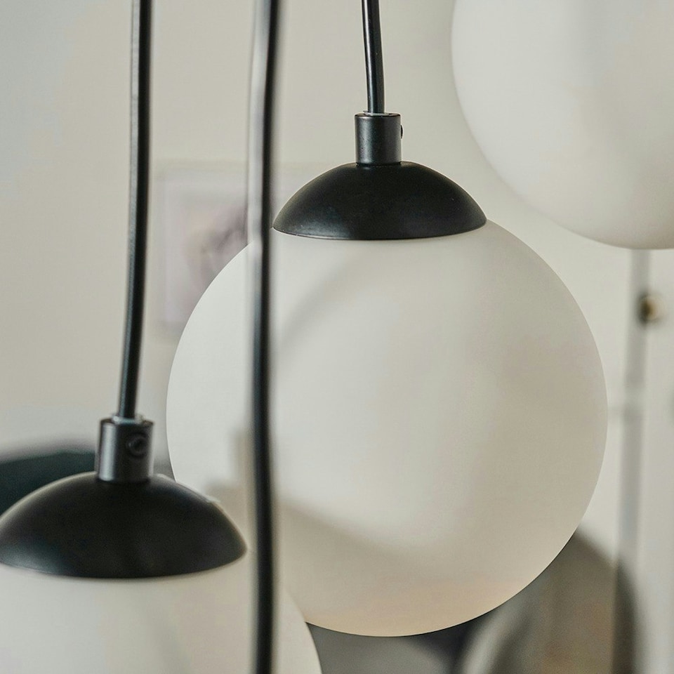 image 1 of ValueLights Beauworth Painted Black Pendant Light and G9 Capsule LED 3W Warm White 3000K Bulb