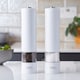 image 2 of Cooks Professional Electric Salt & Pepper Mill - Stainless Steel Automatic Grinder - White