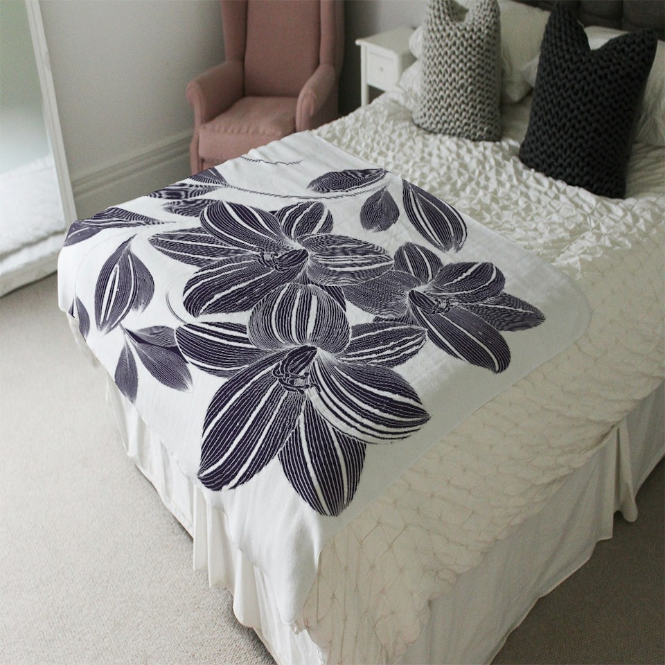 image 1 of Orchids (Blanket)