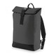 image 1 of BagBase Reflective Roll Top Backpack - Black Reflective - One Size