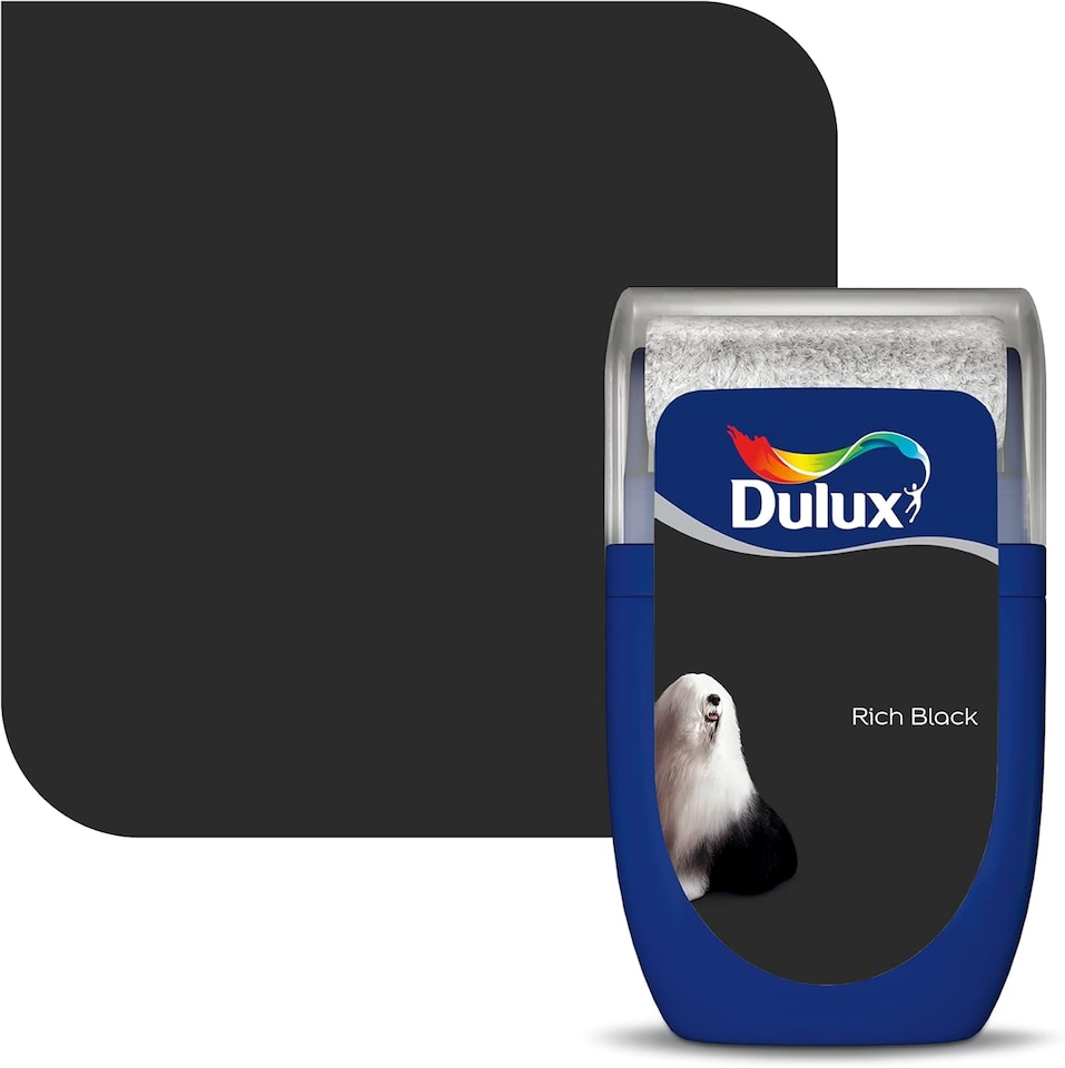 Dulux Test Rich Black 30ml