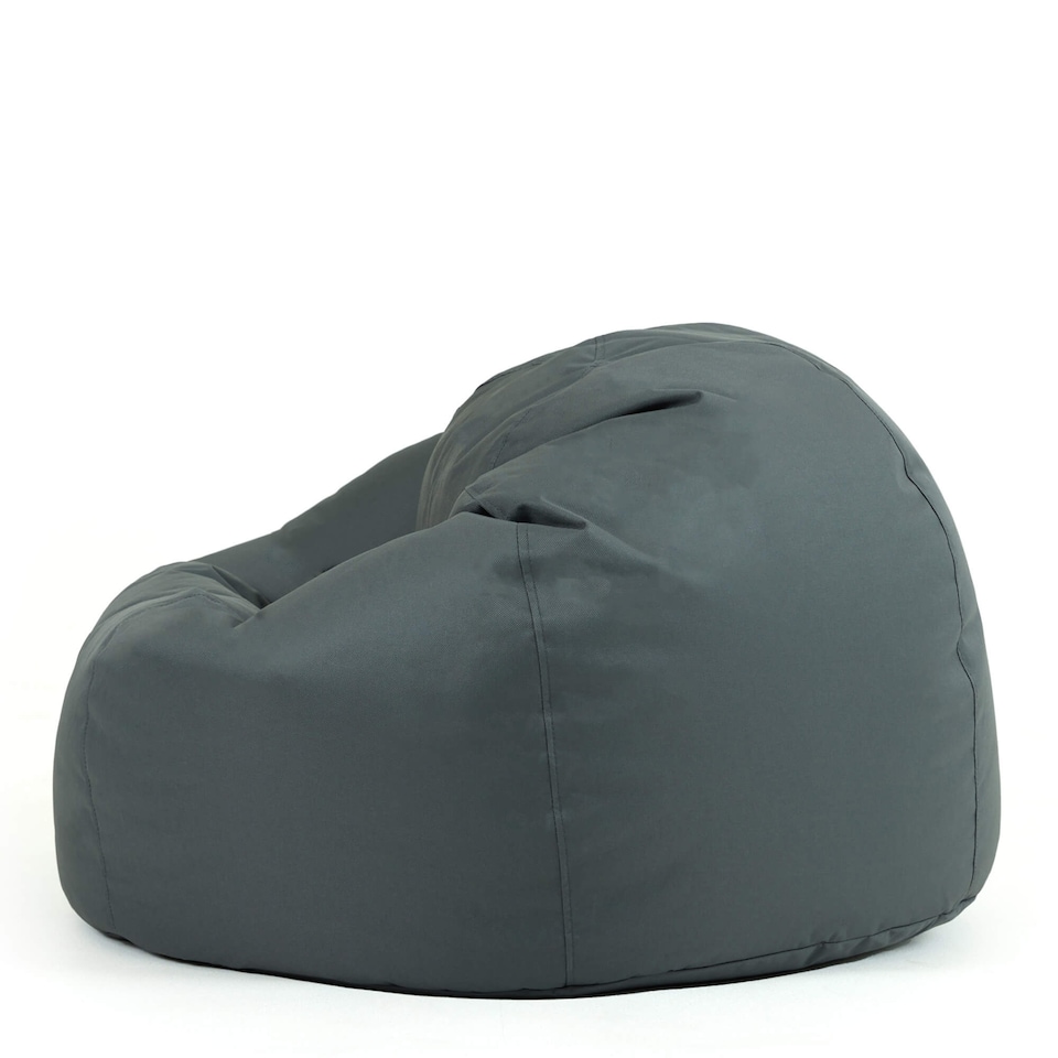 image 1 of Adult Classic Beanbag Outdoor Waterproof Bean bags Ready Filled - Slate Grey | Grey | Slate Grey | 1