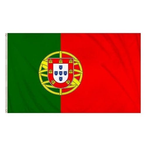 Portugal Flag 5 x 3 Ft