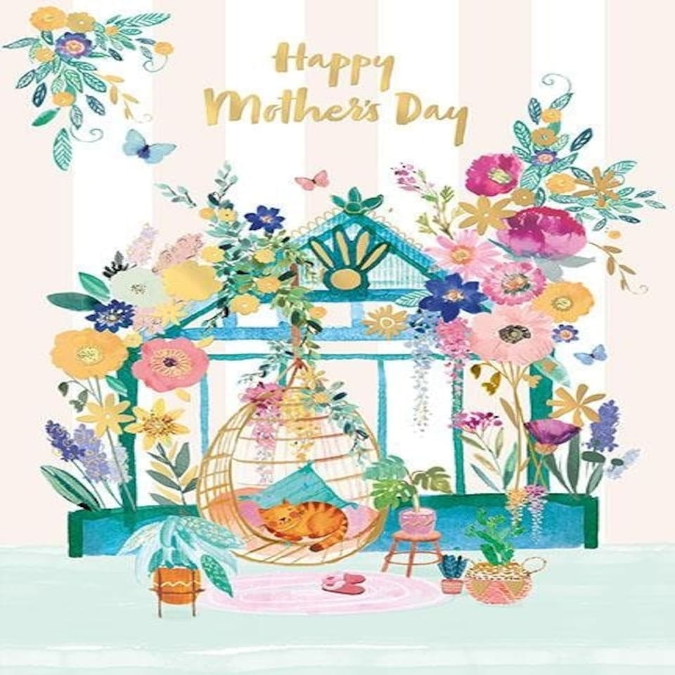 image 1 of Words 'n' Wishes Mother's Day Card for 22 x 15.8 cm