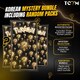 image 2 of Mixed Nation Pokemon Card Bundle - 1 Special Card 20 Gift Pack + 3 Bonus Packs English Japanese Korean Chinese
