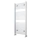 image 1 of Heated Vertical Towel Ladder Rail Square 1167 BTU Chrome 1200x 500mm | Silver | Chrome | 1