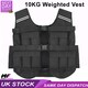 image 2 of Modern Fitness 10kg Weighted Vest Black Adjustable Training Vest for Running & HIIT Soft-Contour Bodyweight Resistance
